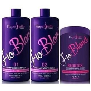 Progressiva Matizadora  perfeitto Fio Blond + Btox Fio Blond 1kg