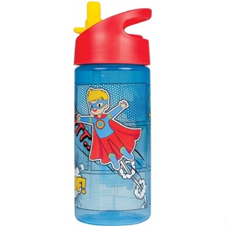 Garrafa Infantil Super Heróis Azul 13445 Buba em Oferta na Shopee