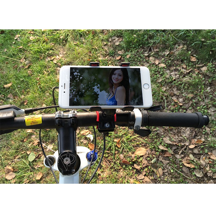 Suporte Celular Moto Bicicleta Guidão com Rotação 360° – Para GPS até 6.3"