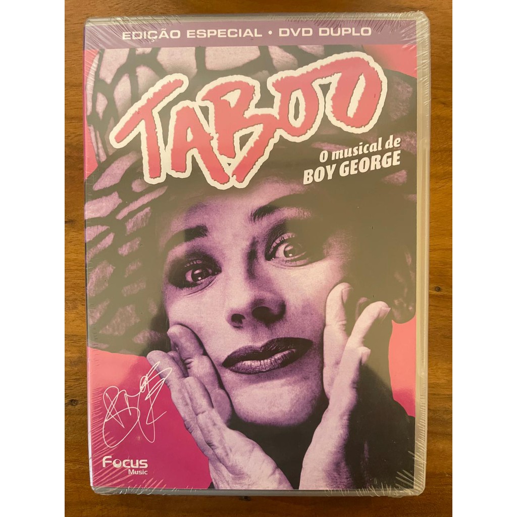 DVD Taboo - Boy George - Lacrao
