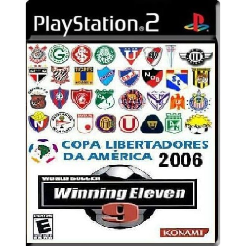 Winning Eleven 9 Taça Libertadores 2006 - Playstation 2
