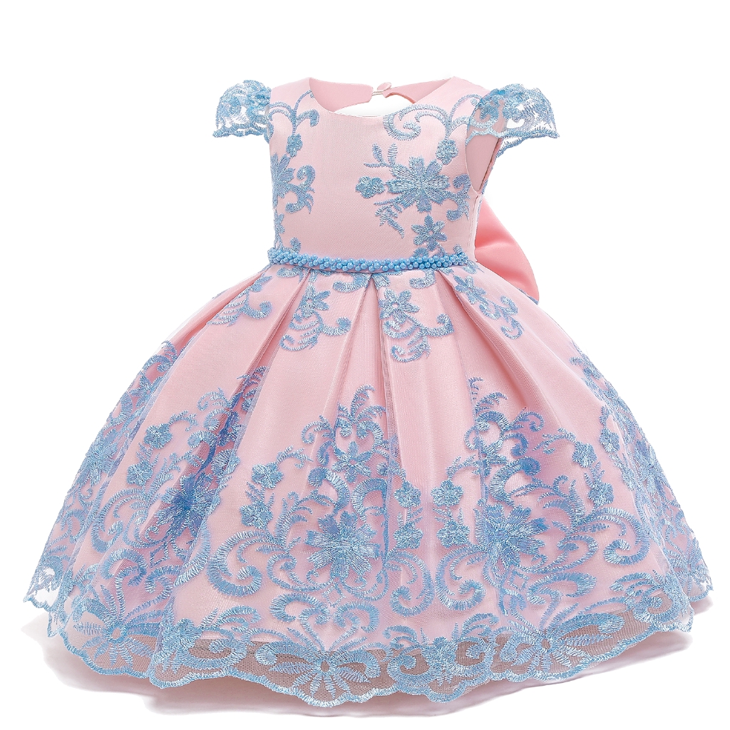 vestido menina flor