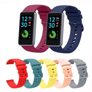 Pulseira De Silicone De 18mm Para Realme band 2 Esportiva Macia À Prova D'água em Oferta na Shopee