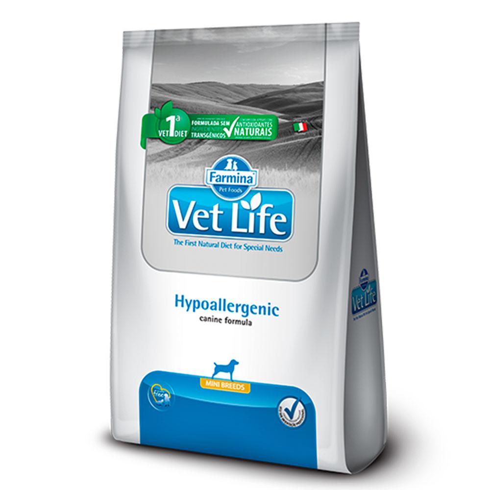 Ração Vet Life Caes Mini Hypoallergenic - 2kg