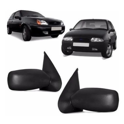 Par Retrovisor Ford Fiesta 97 98 99 2000 2001 2002 Fixo