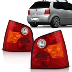 Par Lanterna Polo Hatch 2003 2004 2005 2006 Tricolor