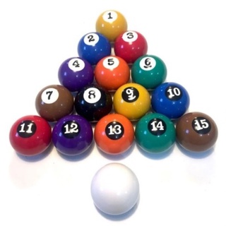 Jogo de Bola  Sinuca  Bilhar Numerada 54 mm