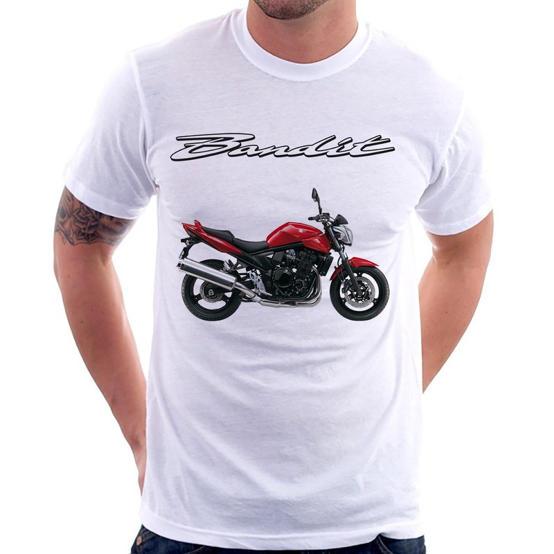 Camiseta Moto Suzuki Bandit 650 Vermelha