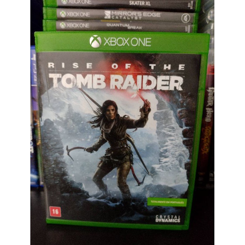 Rise of The Tomb Raider Xbox One - Game Mídia Física - Jogo One Seminovo Original