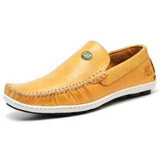 Sapato Masculino CAT Drive-Amarelo em Oferta na Shopee