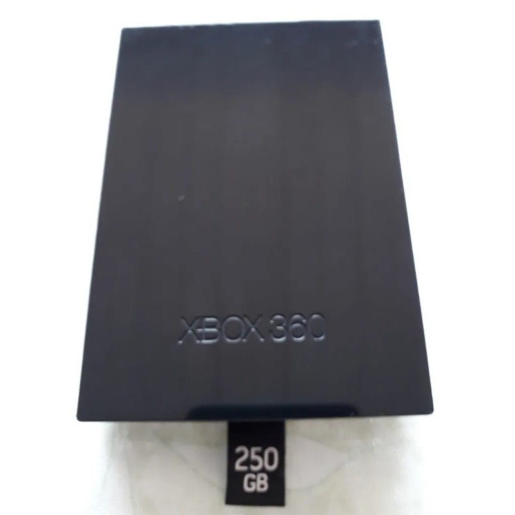 Hd 250gb Para Xbox 360 Interno Com Case Xbox 360 Slim E Super Slim