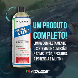 Perfect Clean Via Tanque Gasolina/Flex 500ml | Shopee Brasil