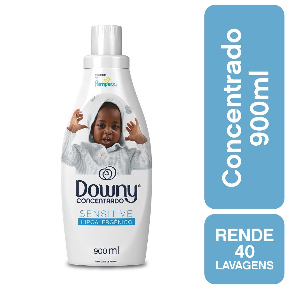 Amaciante Downy Concentrado Sensitive Hipoalergênico para Roupa de Bebê 900ml em Oferta na Shopee