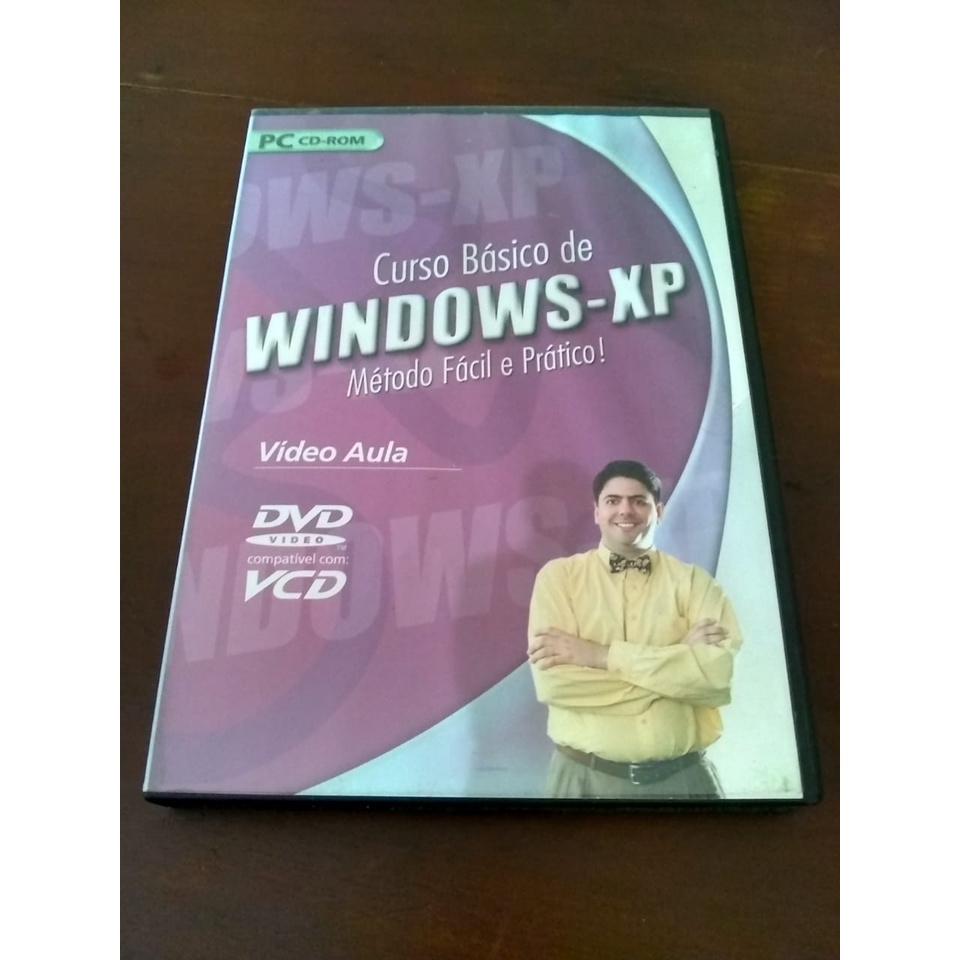 DVD VCD Curso Básico de Microsoft Windows XP Byte Brothers