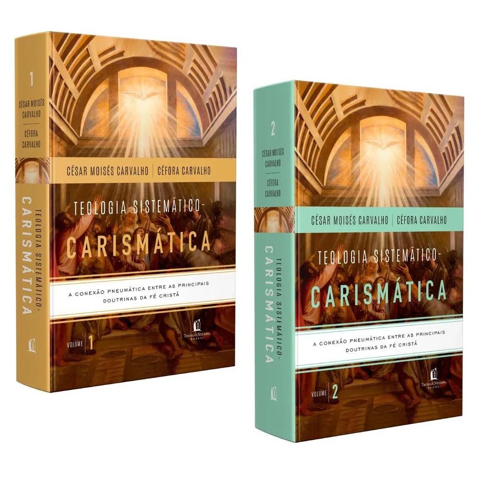 Box Teologia Sistemático-Carismática | César Moisés Carvalho em Oferta na Shopee