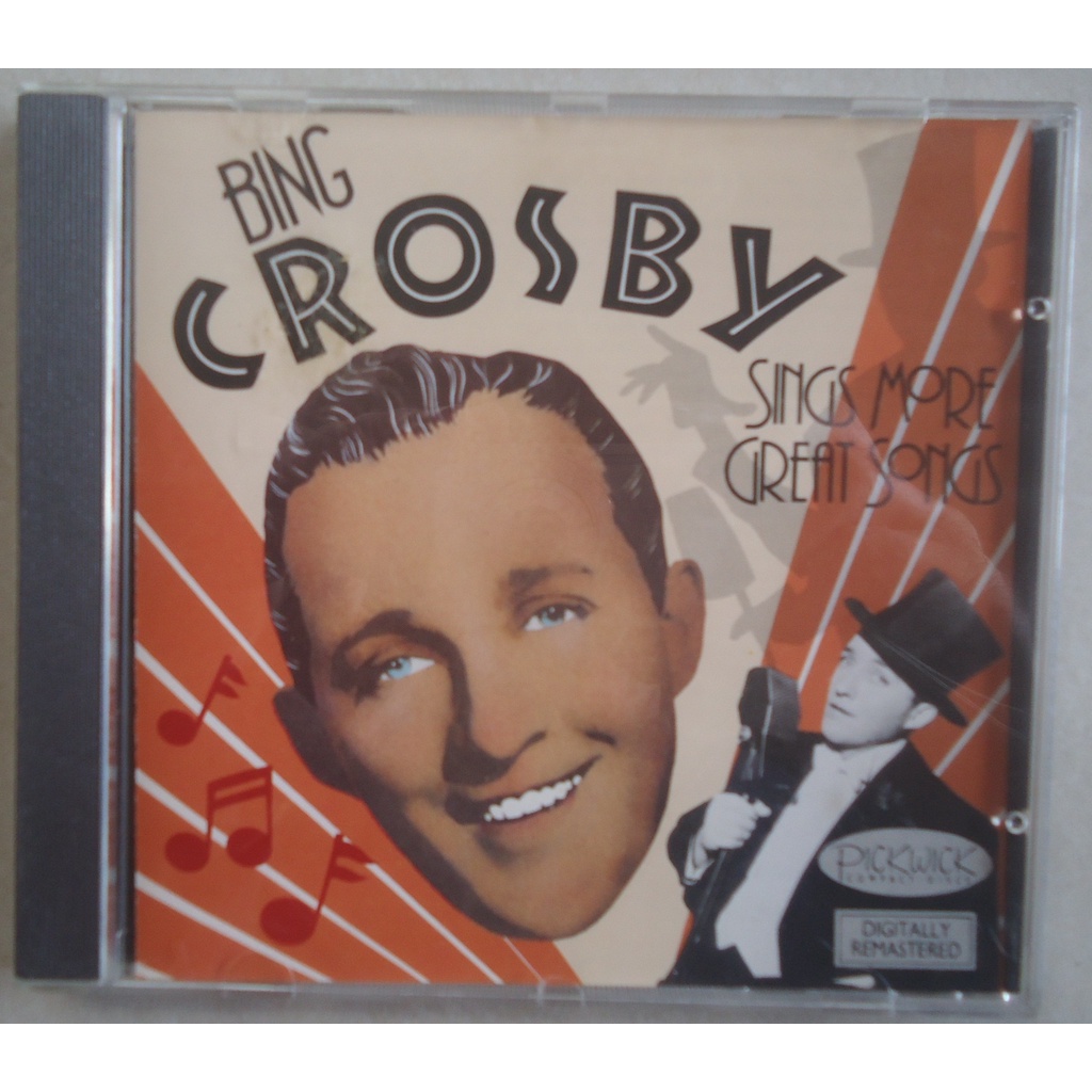 Cd Bing Crosby 1989 Sings More Great Songs, Importado Reino unido