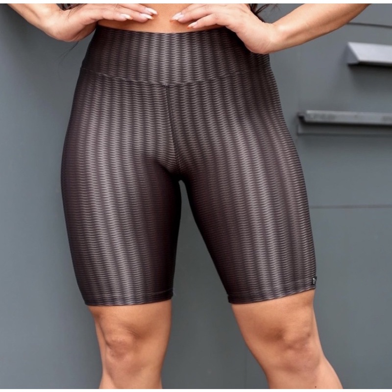 Bermuda 3D Ciclista, fitness/academia, tecido fresquinho para malhar com proteção UV.