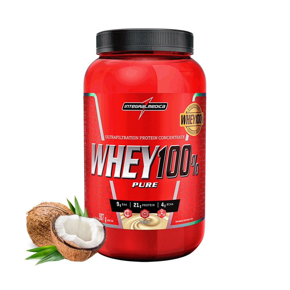 Whey Protein Pure G Pote Coco Integralmedica Shopee Brasil