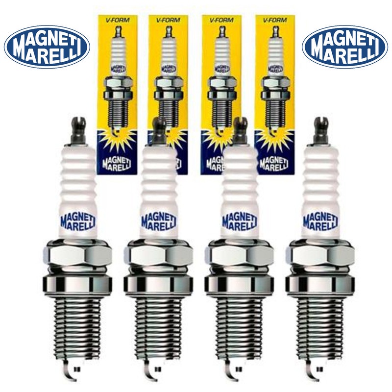 Kit Jogo De Velas Celta Corsa 1.0 8v Vhc 70cv Gasolina Original Magneti Marelli 2002 2003 2004 em Oferta na Shopee