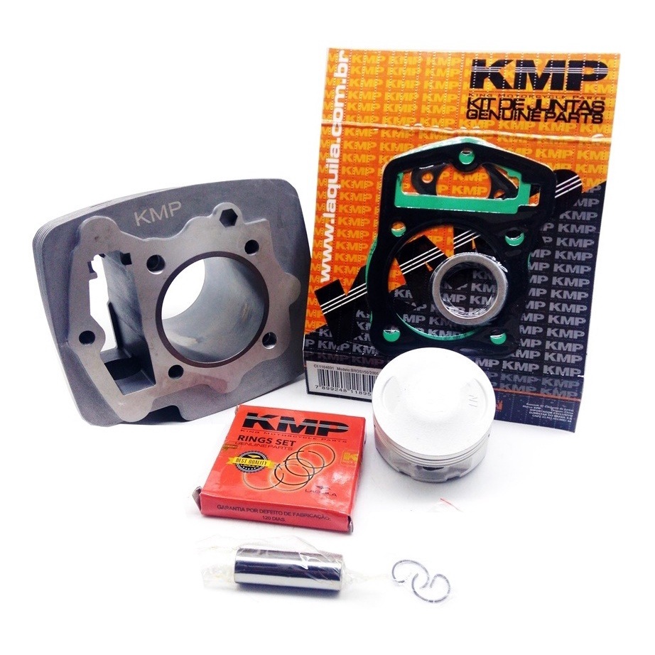 Kit Motor Cilindro Pistao Aneis Junta Kmp Bros 150 Motor Ohc em Oferta na Shopee