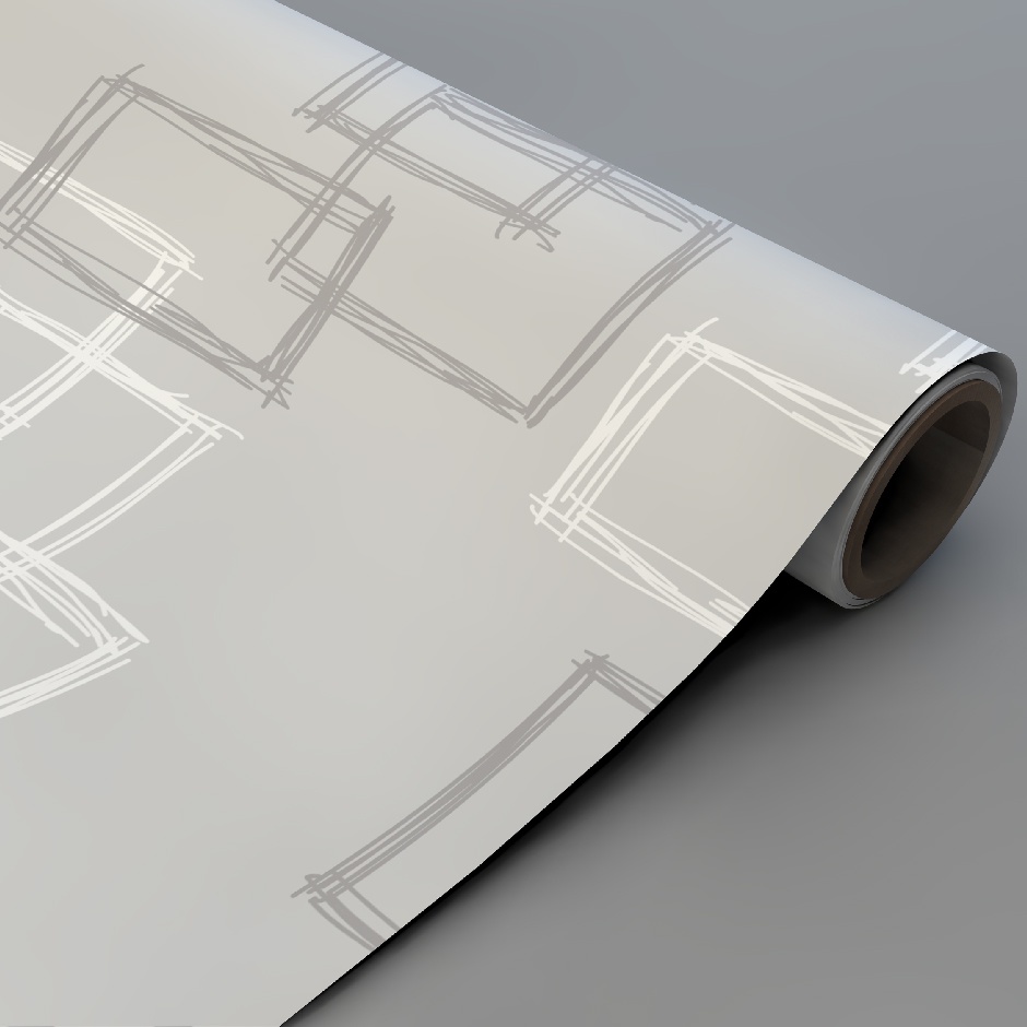 Papel de Parede Vinílico Autoadesivo Lavável 3,00m x 50cm - Decoração para Sala, Quarto, Cozinha - Alta Resolução