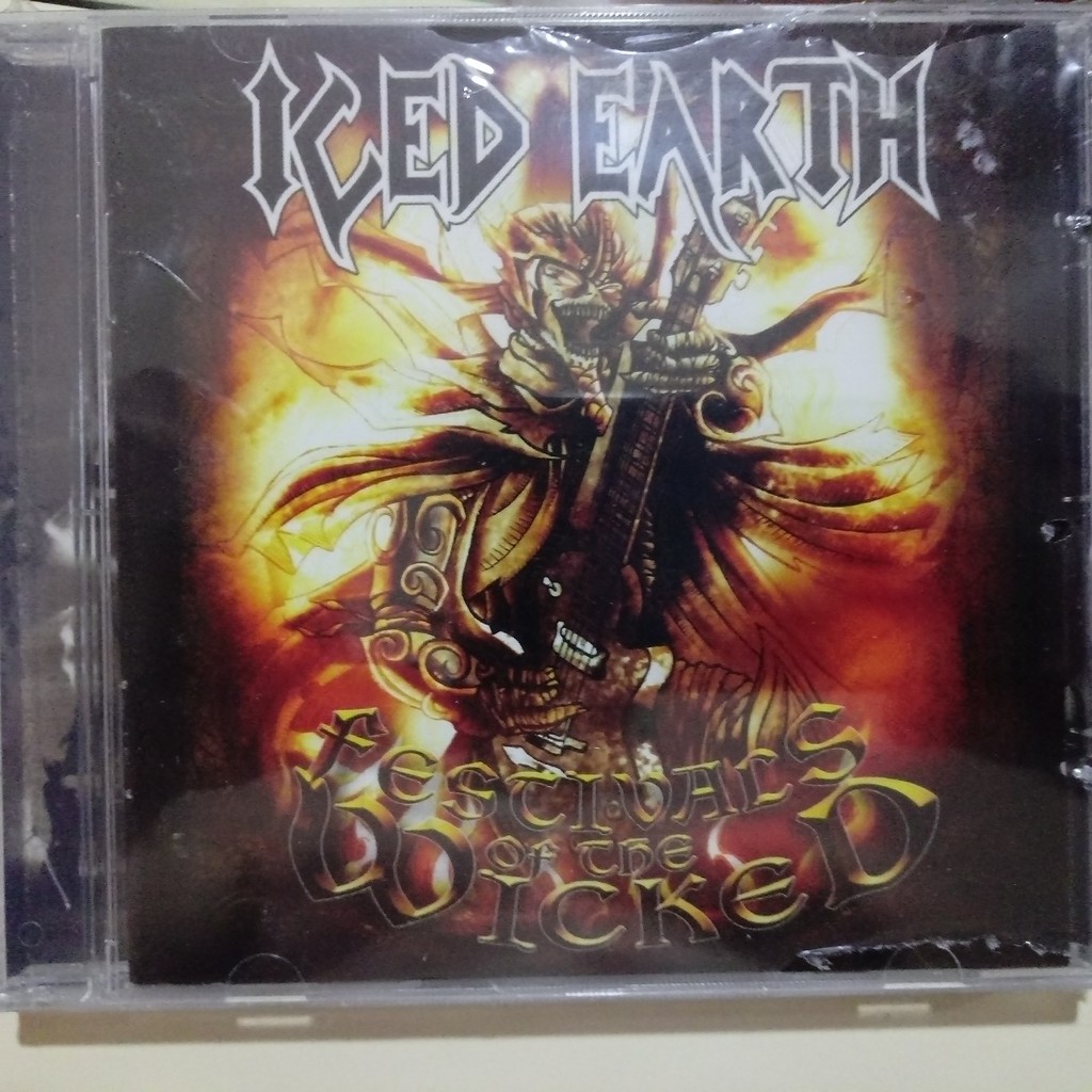 Cd Iced Earth - Festivals of the Wicked (Lacrado)
