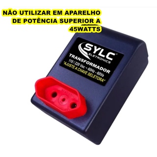 Conversor De Voltagem Transformador 60va 110-220v Ou 220-110v 45w em Oferta na Shopee