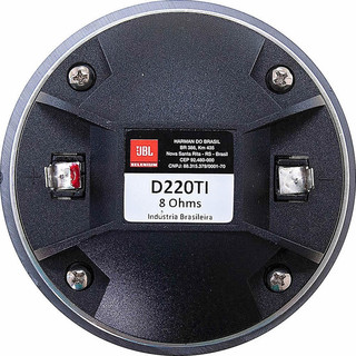 Driver JBL D220ti Titanio - 80W Rms 8 Ohms JBL Selenium em Oferta na Shopee