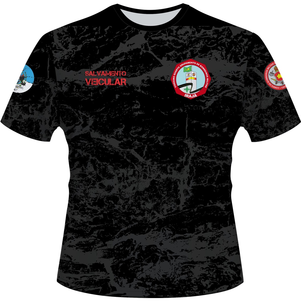 Camisa Bombeiro Rio de Janeiro 24GPM Salvamento Veicular 2018 222-5