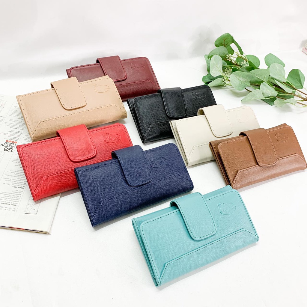 Carteira Feminina com Porta Cheque Arraza Grande