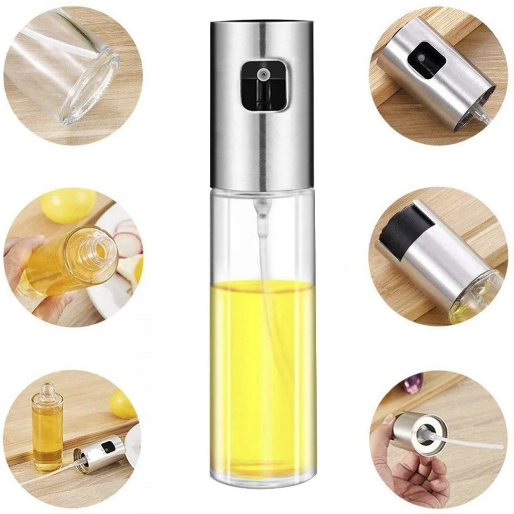 Pulverizador Culinário Azeite Vinagre Spray 100ml Borrifador Galheteiro