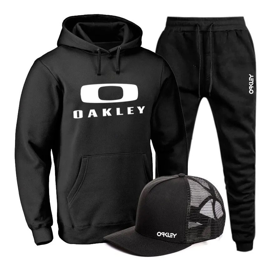 conjunto moletom feminino da oakley