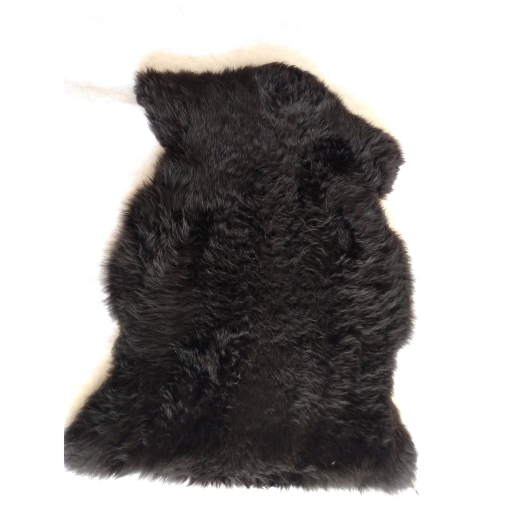 Pelego Couro de Ovelha Legitimo - Preto