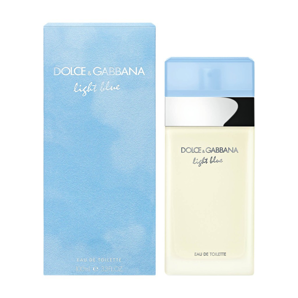 Perfume DOLCE & GABBANA LIGHT BLUE Feminino Importado 100 ml Eau de Parfum  | Shopee Brasil