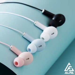 Fone Ouvido ES36 Macaron Com Microfone Alta Qualidade Intra Auricular Tecnologia