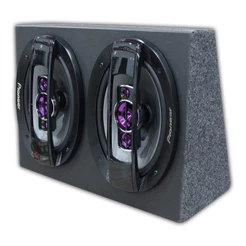 2 Alto Falante 6x9 Na Caixa De Carpete 69 Pioneer 200w