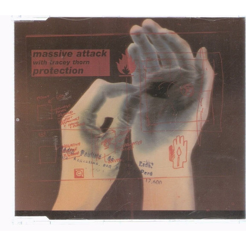 Cd Single Massive Attack Protection 1995 Holland 4x