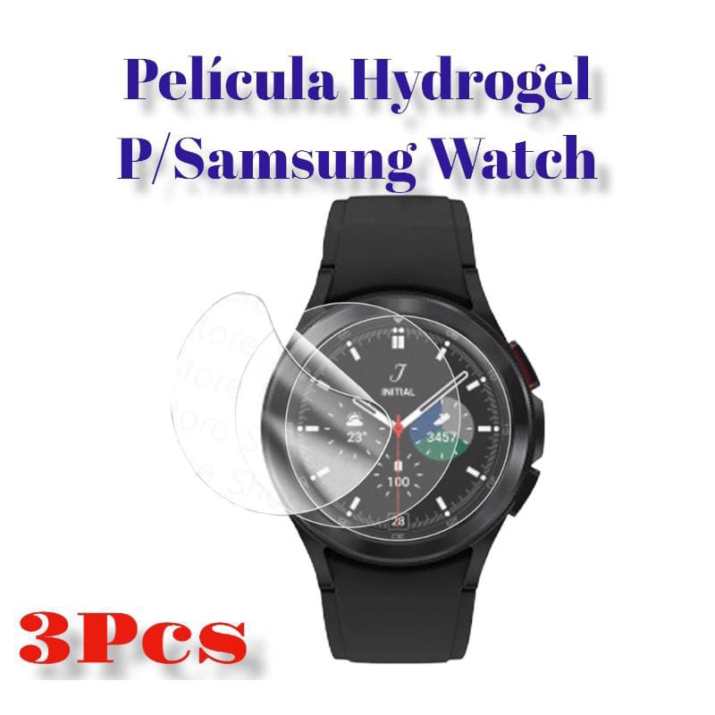 3 Películas Hydrogel P/ Samsung Watch Gear S3 Frontier
