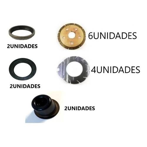 Super Kit Freio Umido Valmet Peças Unitec