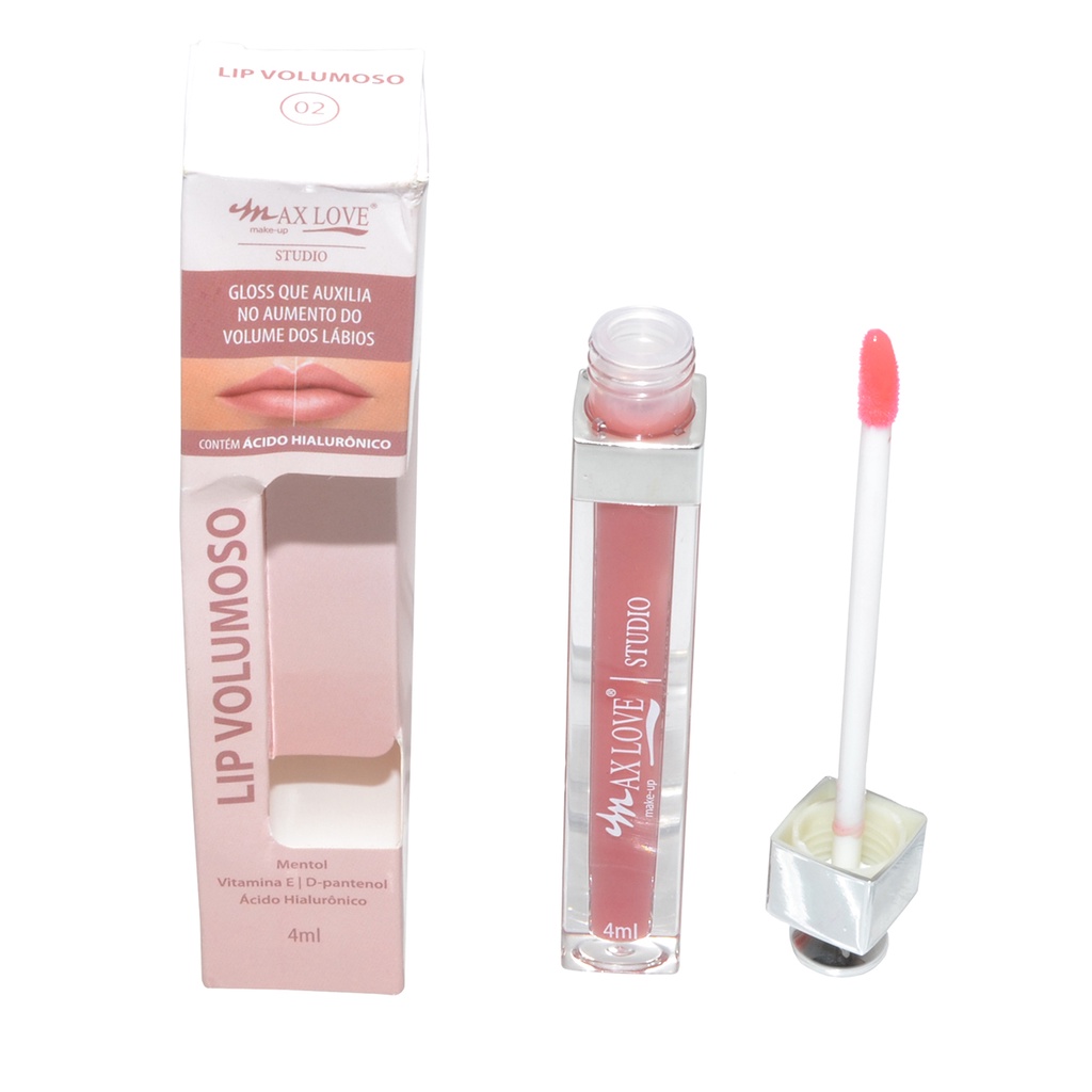 Batom Gloss Volumoso Nude Shopee Brasil