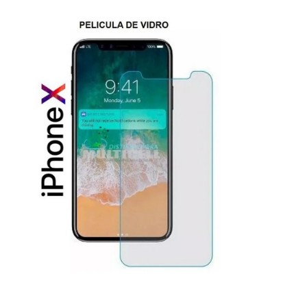 Película de Vidro Temperado Full Cover para iPhone X e XS