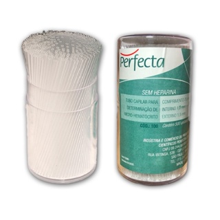 Tubo Capilar Para Micro-hematócrito Sem Heparina 500un em Oferta na Shopee