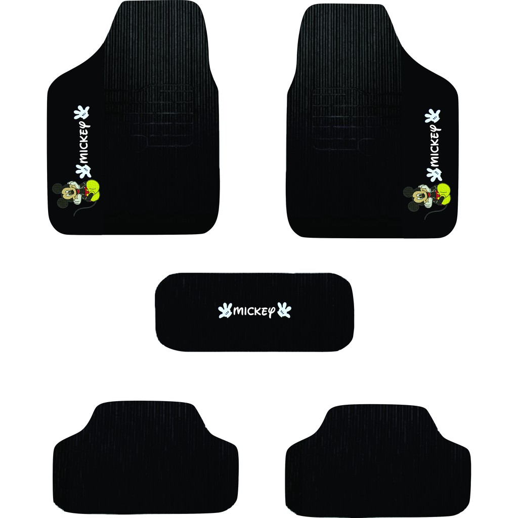 Tapete Automotivo Minnie Mickey personagem Disney Bordado Personalizado