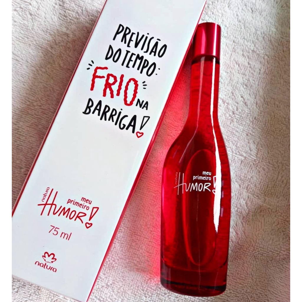 Perfume Meu Primeiro Humor Natura | Shopee Brasil