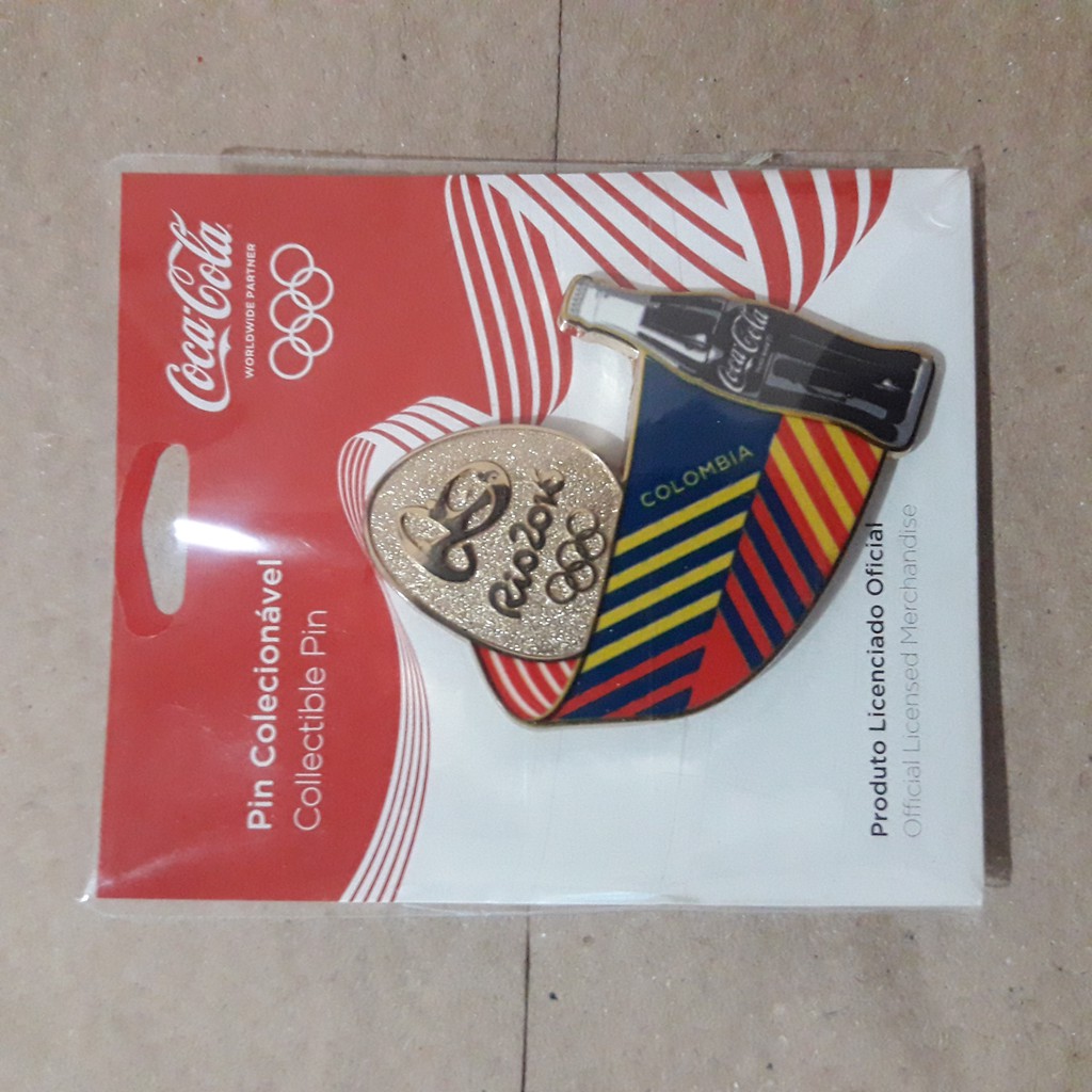 Pin Coca-Cola Olimpíadas Rio 2016 (#24)