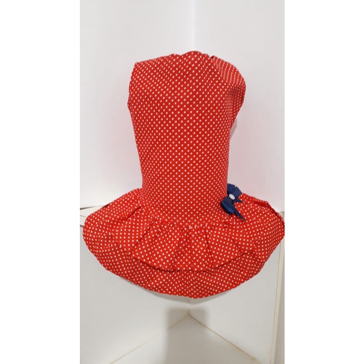 Vestido pet para cachorros e gatos em algodão  pense como sua pet ficará linda