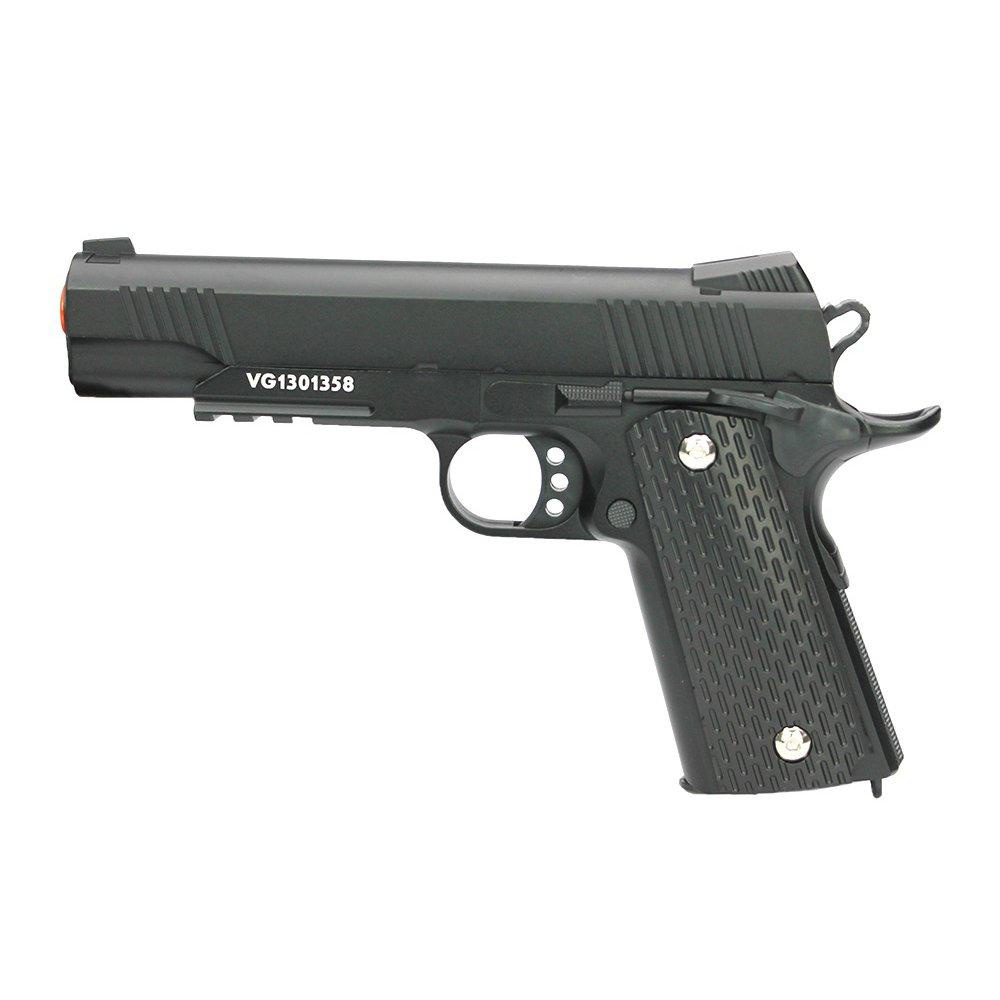 Pistola de Airsoft VG 1911-V13 BK Metal spring 6mm