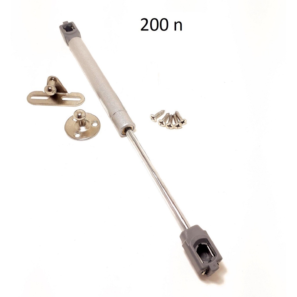 Pistão Amortecedor A Gás 200n (20k) 36cm 02 Peças Abre P/cima