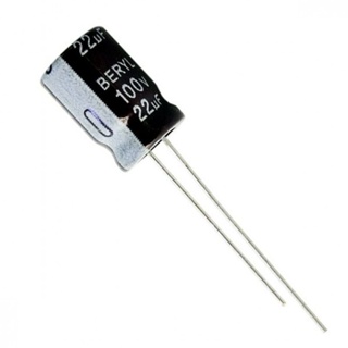 Kit 10 Unidades Capacitor Eletrolítico 22uF / 100V em Oferta na Shopee