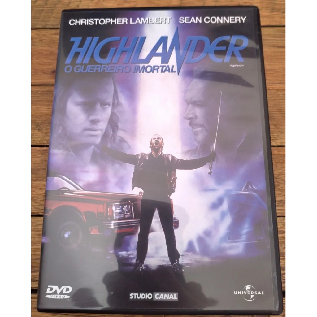 Dvd Original - Highlander - O Guerreiro Imortal - Dublado | Shopee Brasil